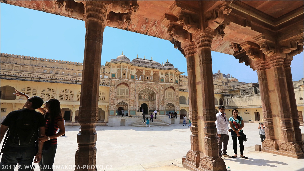 Jaipur - RED FORT v AMBÉRU