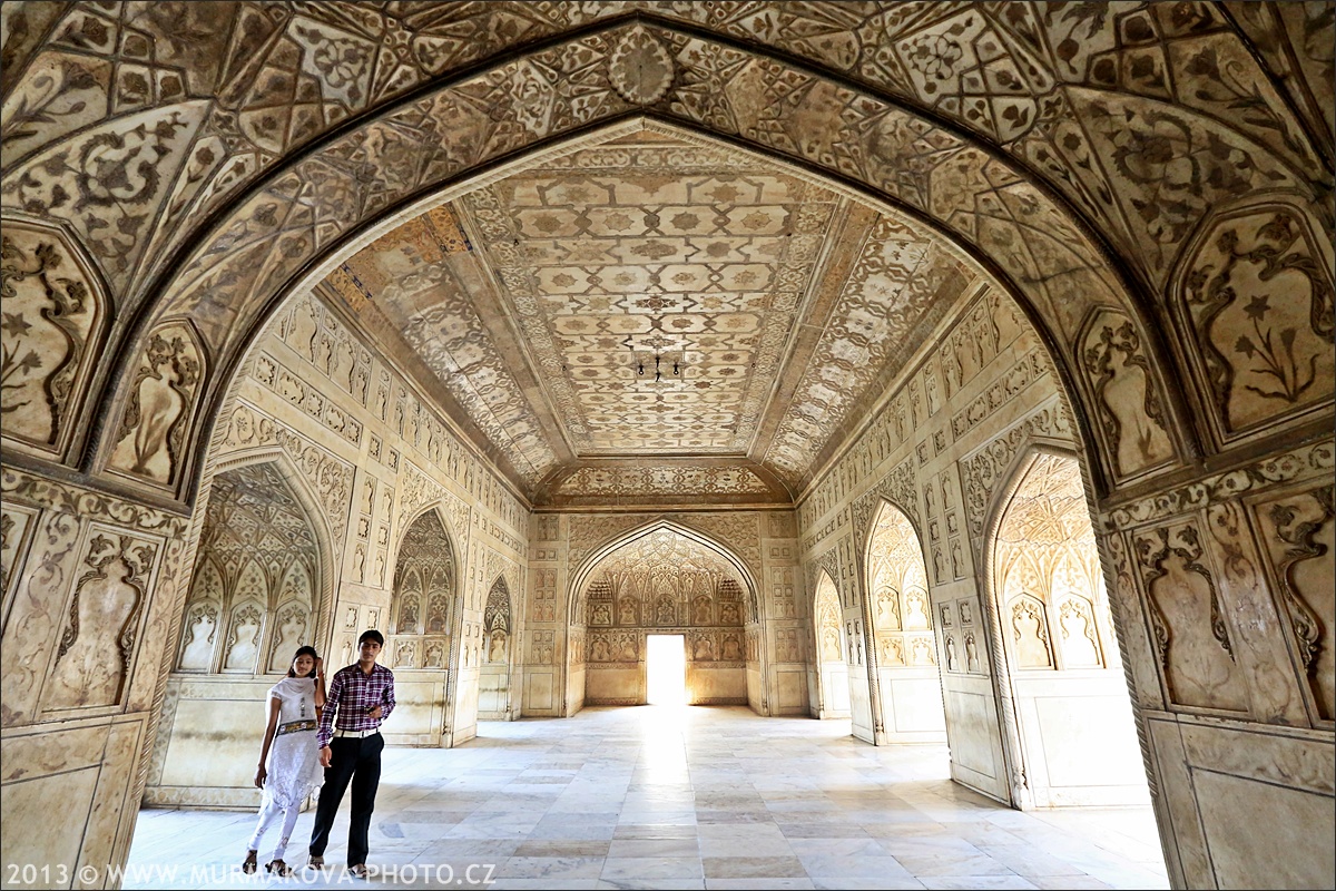 Red Fort - interiéry