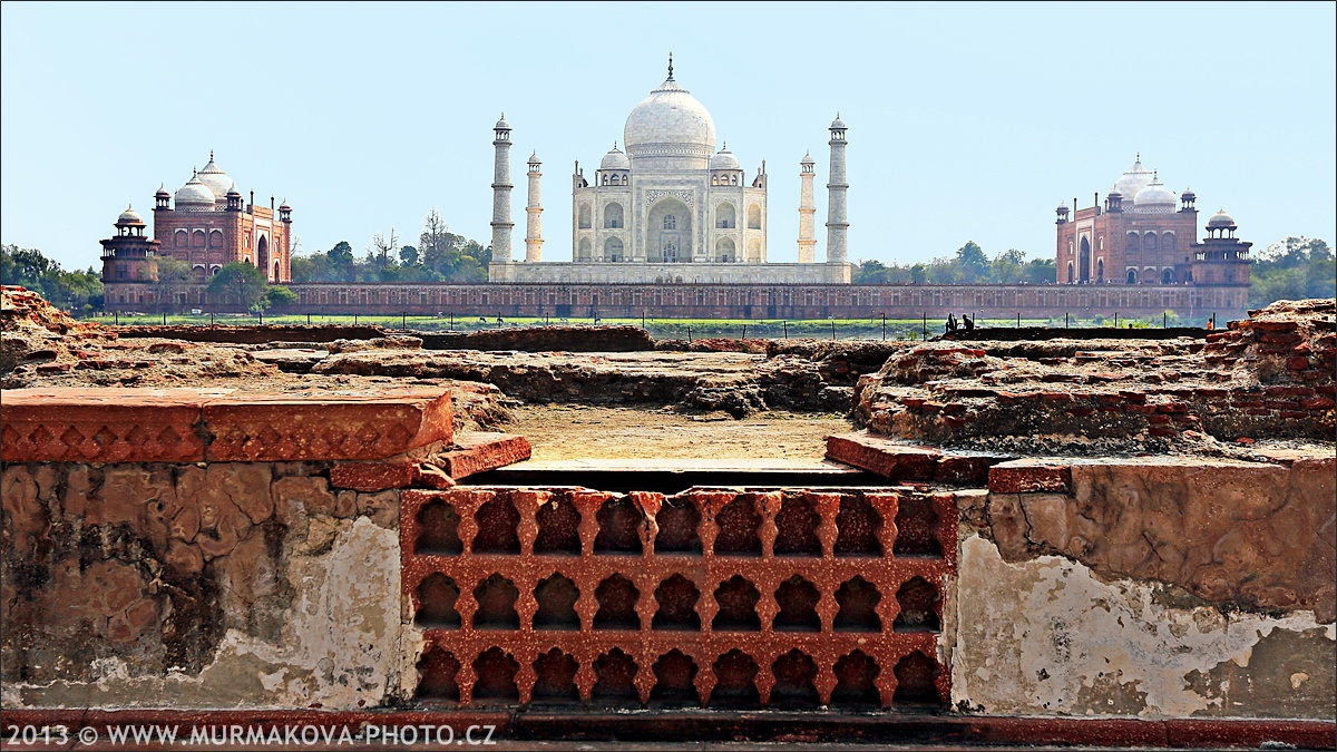 Red Fort, Taj Mahal